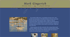Desktop Screenshot of markgingerich.com